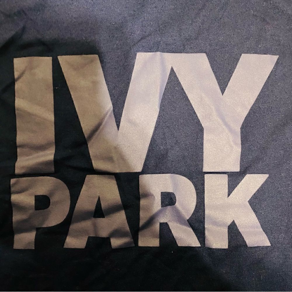 Ivy Park Womens Navy Blue Muscle Tank Size XS Beyoncé Line - Picture 2 of 5